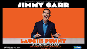 Cluj-Napoca: Jimmy Carr - Laughs Funny