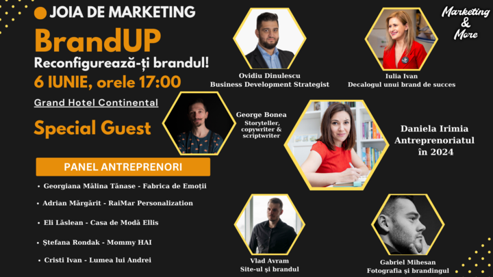 Joia De Marketing - BrandUP - Reconfigureazǎ-ți brandul!