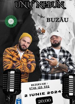 Buzau: Stand-Up Comedy cu Ramore si Ionut Tiganescu - Unu Bun, Unu Nebun