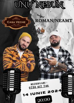 Roman: Stand-Up Comedy cu Ramore si Ionut Tiganescu - Unu Bun, Unu Nebun