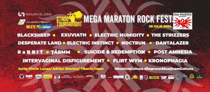 Constanta: Stage Tournament Fest 2024 Editia 3/ Mega Maraton Rock Festival