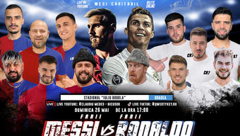 Oradea: Fanii Messi vs Fanii Ronaldo