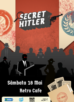 Iasi: Concurs - Secret Hitler  @ Board Games Events