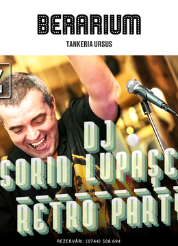 Iași: DJ Sorin Lupascu - Retro Party