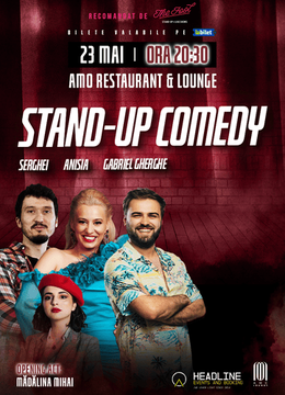 Stand-Up Comedy cu Anisia Gafton, Serghei, Victor Băra, Paul Szabo și Gabi Dumitriu