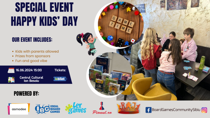 Sibiu: Happy kids' day - Boardgame
