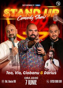 Stand up Comedy cu Teo, Vio, Andrei Ciobanu - Darius Grigorie la Club 99
