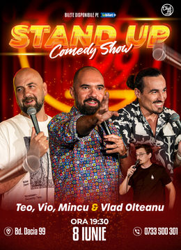 Stand up Comedy cu Teo, Vio, Mincu - Vlad Olteanu la Club 99