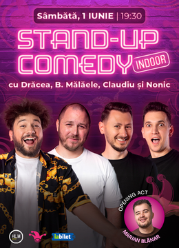 The Fool: Stand-up comedy cu Drăcea, Bogdan Mălăele, Claudiu Popa și Nonic