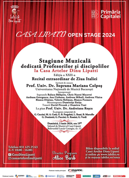 Casa Lipatti Open Stage - Ediția a XXII-a