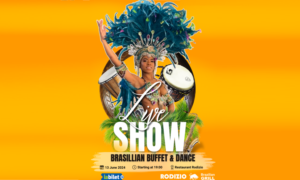 Bilete Cluj-Napoca: Brazilian Dining & Live Show | Dance &  Afterparty - 13 Jun, 19:30 - Restaurant Rodizio - 365events