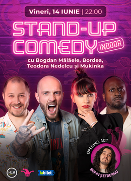 The Fool: Stand-up comedy cu Bordea, Alex Dobrotă, Cîrje și Teodora Nedelcu