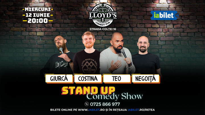 Stand-up comedy Teo, Costina, Negoiţă & Giurcă