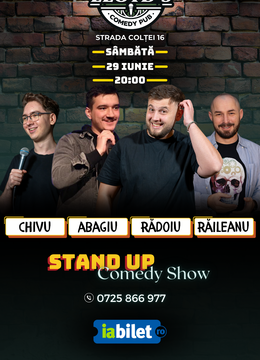 Stand-up comedy cu Rădoiu, Abagiu, Chivu & Răileanu