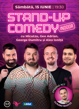 The Fool: Stand-up comedy cu Micutzu, Geo Adrian, George Dumitru și Alex Ioniță