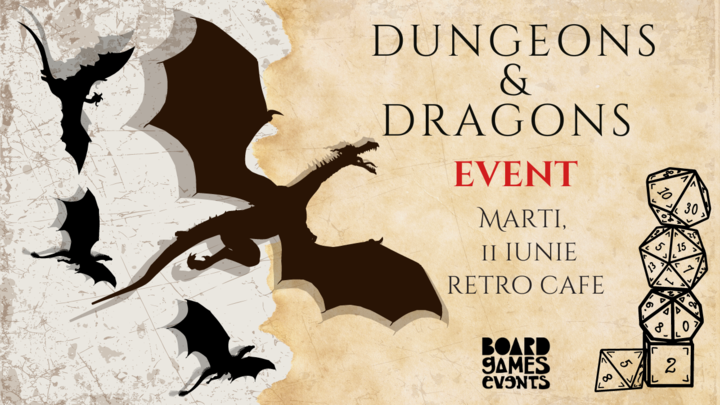 Iasi: Dungeons and Dragons @Board Games Events