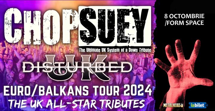 Cluj-Napoca: UK Tribute to System of A Down + Disturbed