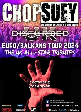 Cluj-Napoca: UK Tribute to System of A Down + Disturbed
