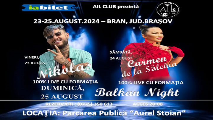 Bran: AIL Club - Balkan Night