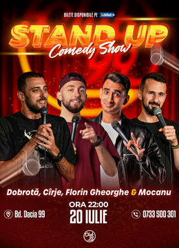 Stand up Comedy cu Dobrotă, Cîrje, Florin Gheorghe & Mocanu la Club 99