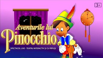 Aventurile lui Pinocchio- teatru pentru copii @ Restaurant Hanu’ lui Manuc