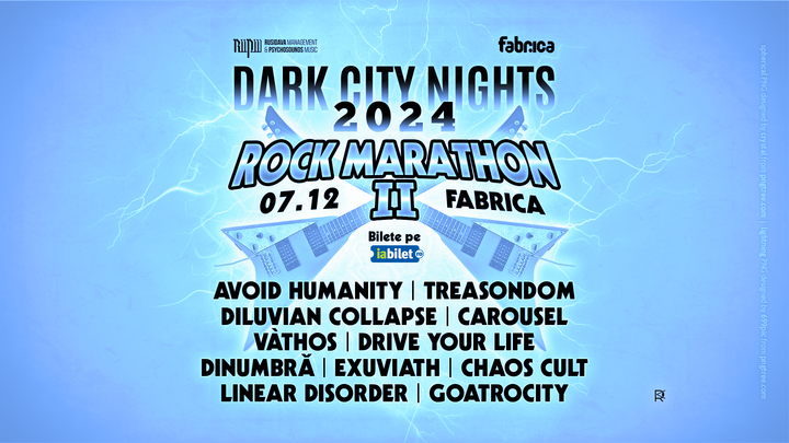 Dark City Nights 2024 : Rock Marathon II