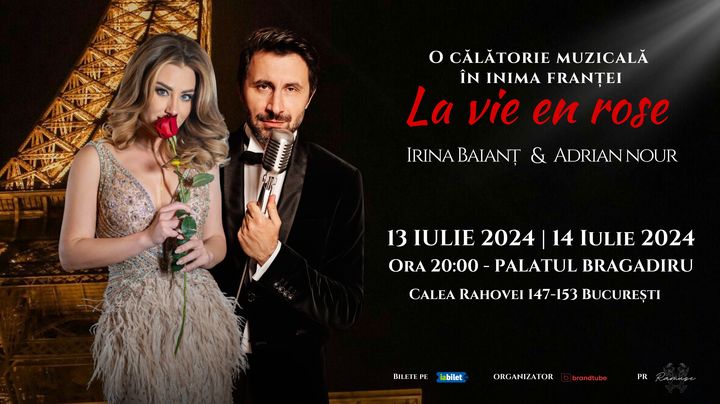 La Vie en Rose - Concert Irina Baianț & Adrian Nour - 13 iulie