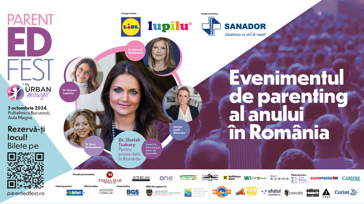 ParentED Fest – Evenimentul de parenting al anului în România