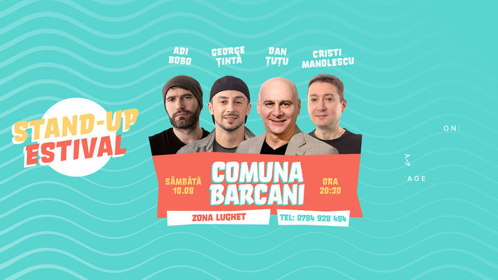 Barcani: Stand Up cu Țuțu, Adi Bobo, Manolescu și Țintă
