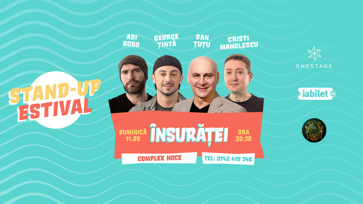 Însurăței: Stand Up cu Țuțu, Adi Bobo, Manolescu și Țintă
