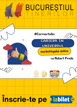 Carreertalks cu Robert Preda - Carieră în universul marketingului online