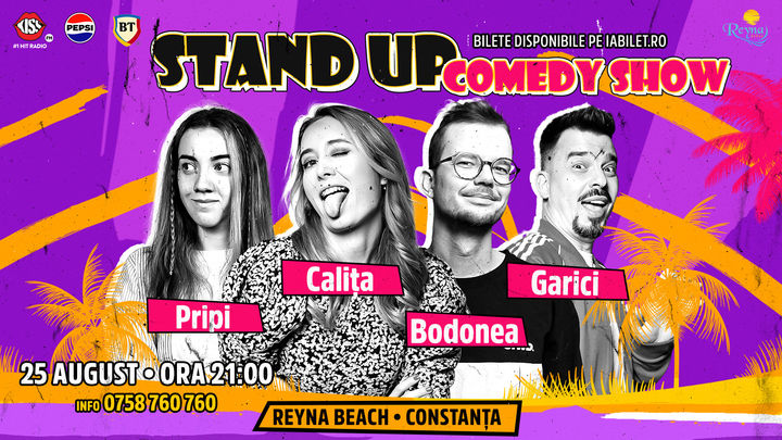 Constanta: Ana-Maria Calița, Andrei Garici, Ionuț Bodonea & Mihaela Pripici | Stand Up Comedy Show