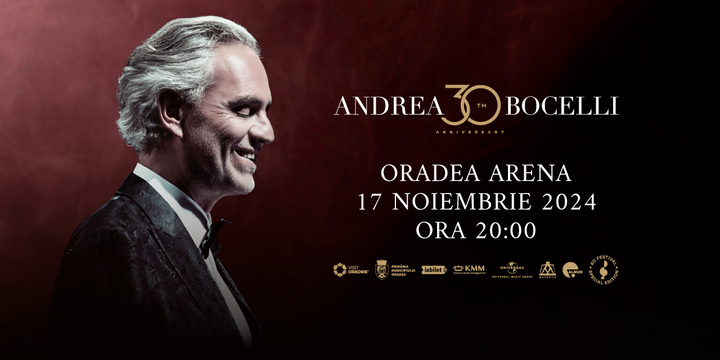 Oradea: Concert Andrea Bocelli