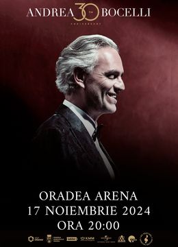 Oradea: Concert Andrea Bocelli