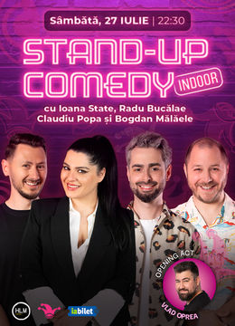 The Fool: Stand-up comedy cu Radu Bucălae, Ioana State, Mălăele și Claudiu Popa