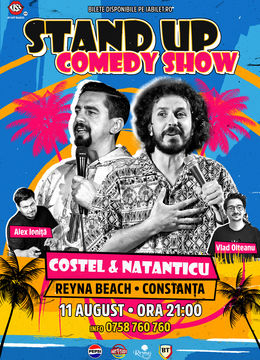Constanta: Costel & Natanticu | Stand Up Comedy pe Plajă