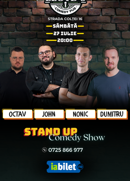 Stand-up comedy cu Nonic, Dumitru, John & Octav