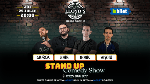 Stand-up Comedy cu Nonic, John, Giurcă & Vişoiu