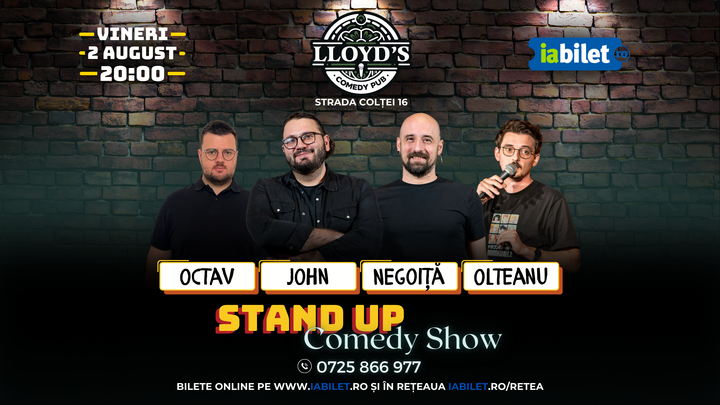Stand-up Comedy cu Negoiţă, John, Olteanu & Octav