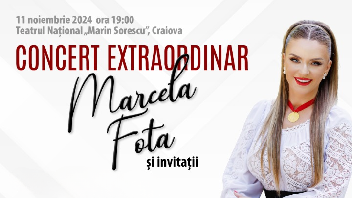 Craiova: Concert Marcela Fota