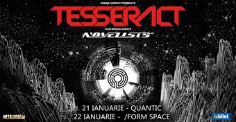 Concert Tesseract la Bucuresti si Cluj-Napoca