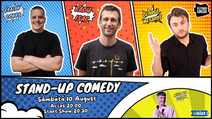 Cluj-Napoca: Stand-Up Comedy Show cu Radu Isac