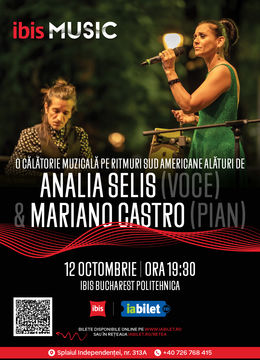 O călătorie muzicală @ Analia Selis și Mariano Castro // Concert & Cină