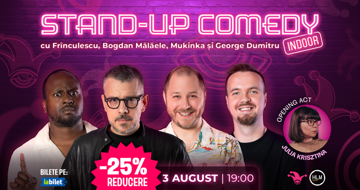 The Fool: Stand-up comedy cu Mălăele, Frînculescu, George Dumitru și Mukinka