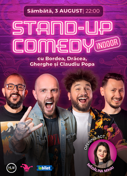 The Fool: Stand-up comedy cu Bordea, Drăcea, Gherghe și Claudiu Popa