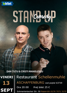 Aschaffenburg: Stand-up Comedy - Dan Ţuţu  și Cristi Manolescu