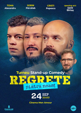 Piatra-Neamt: Stand-up Comedy cu Toma, Cristi & Sorin Pârcălab