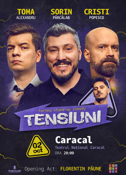 Caracal | Stand-up Comedy cu Toma, Cristi & Sorin Pârcălab