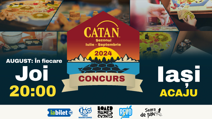 Iasi: Concurs de Catan @ Board Games Events