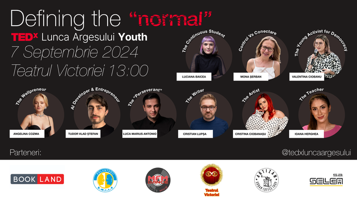 Pitesti: TEDxLunca Argesului Youth - Defining the "normal"